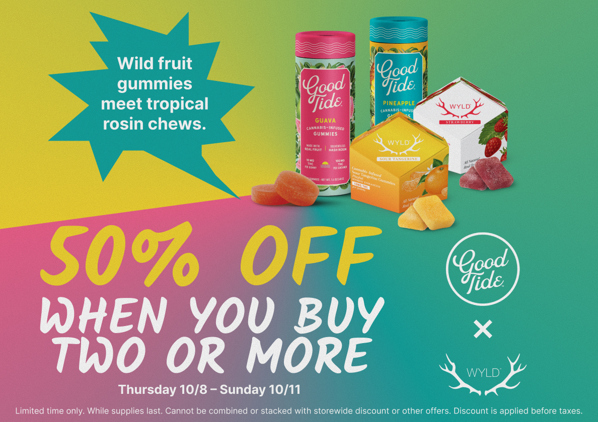 50%  Off Wyld & GoodTide
