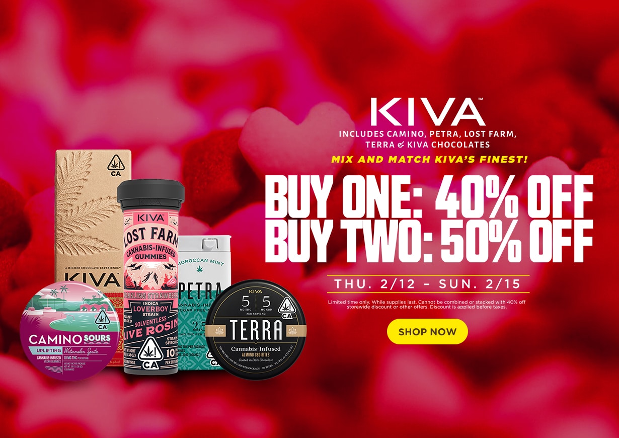 50% Off KIVA Brands