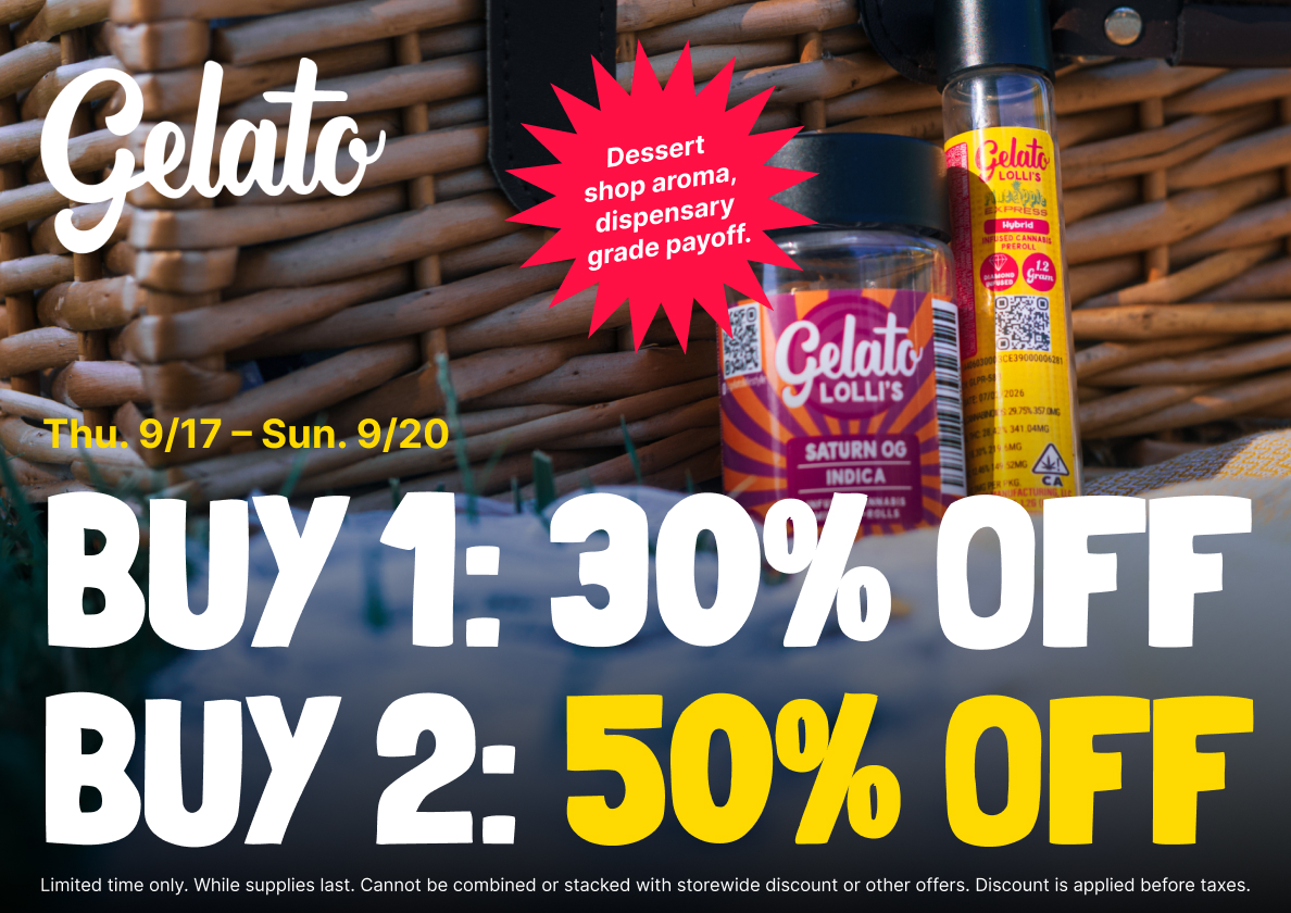 50% Off Gelato