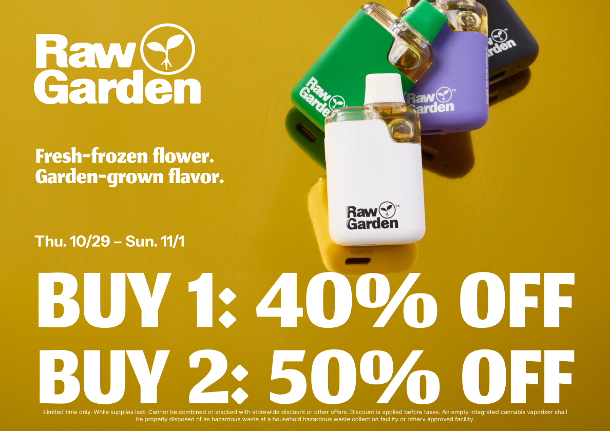 50% Off Raw Garden