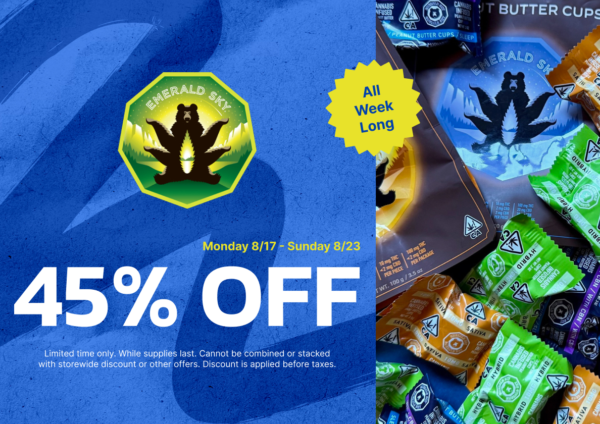 45% Off Emerald Sky