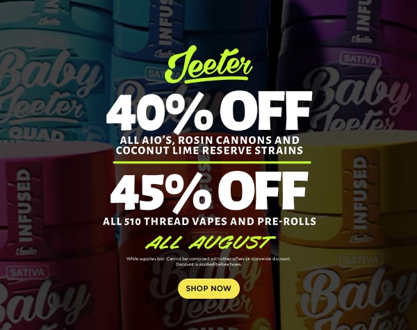 45% Off Jeeter