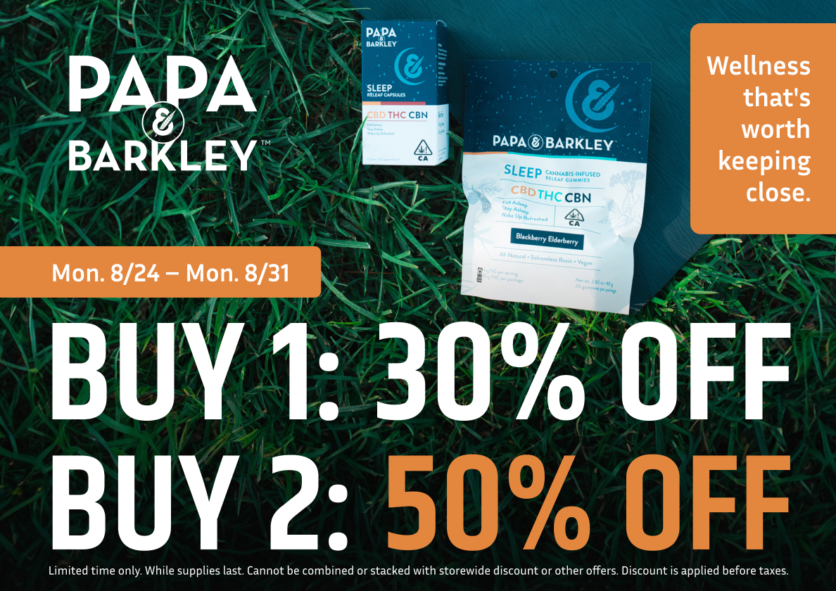 50% Off Papa & Barkley