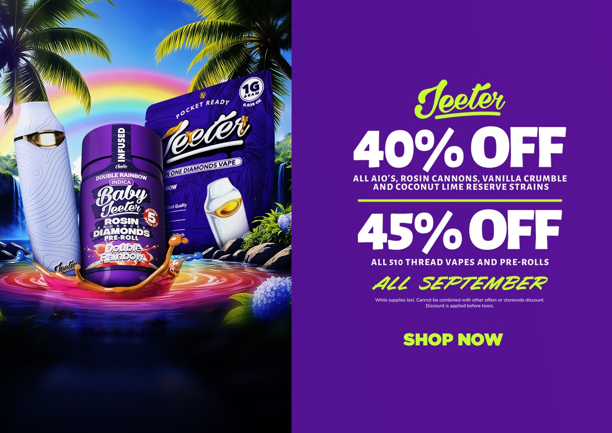 45% Off Jeeter