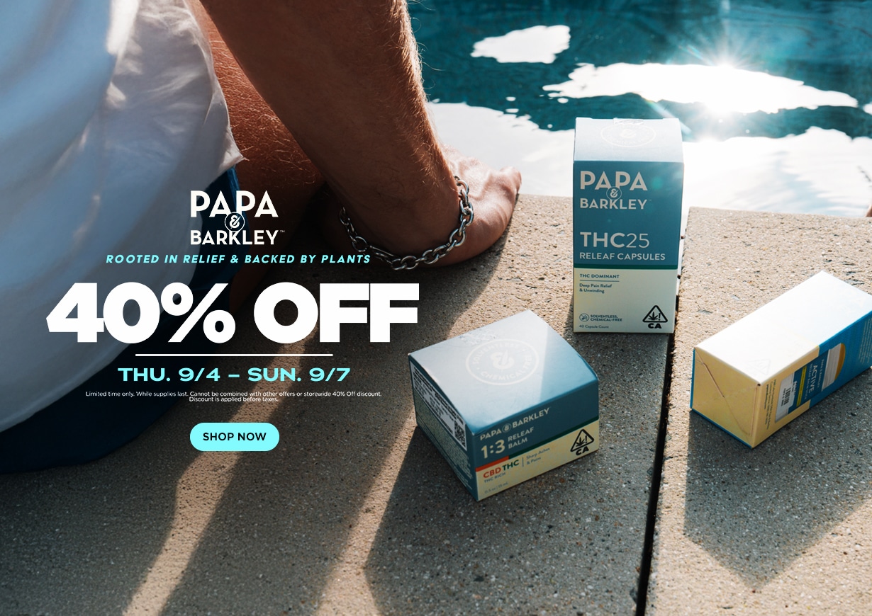 40% Off Papa & Barkley