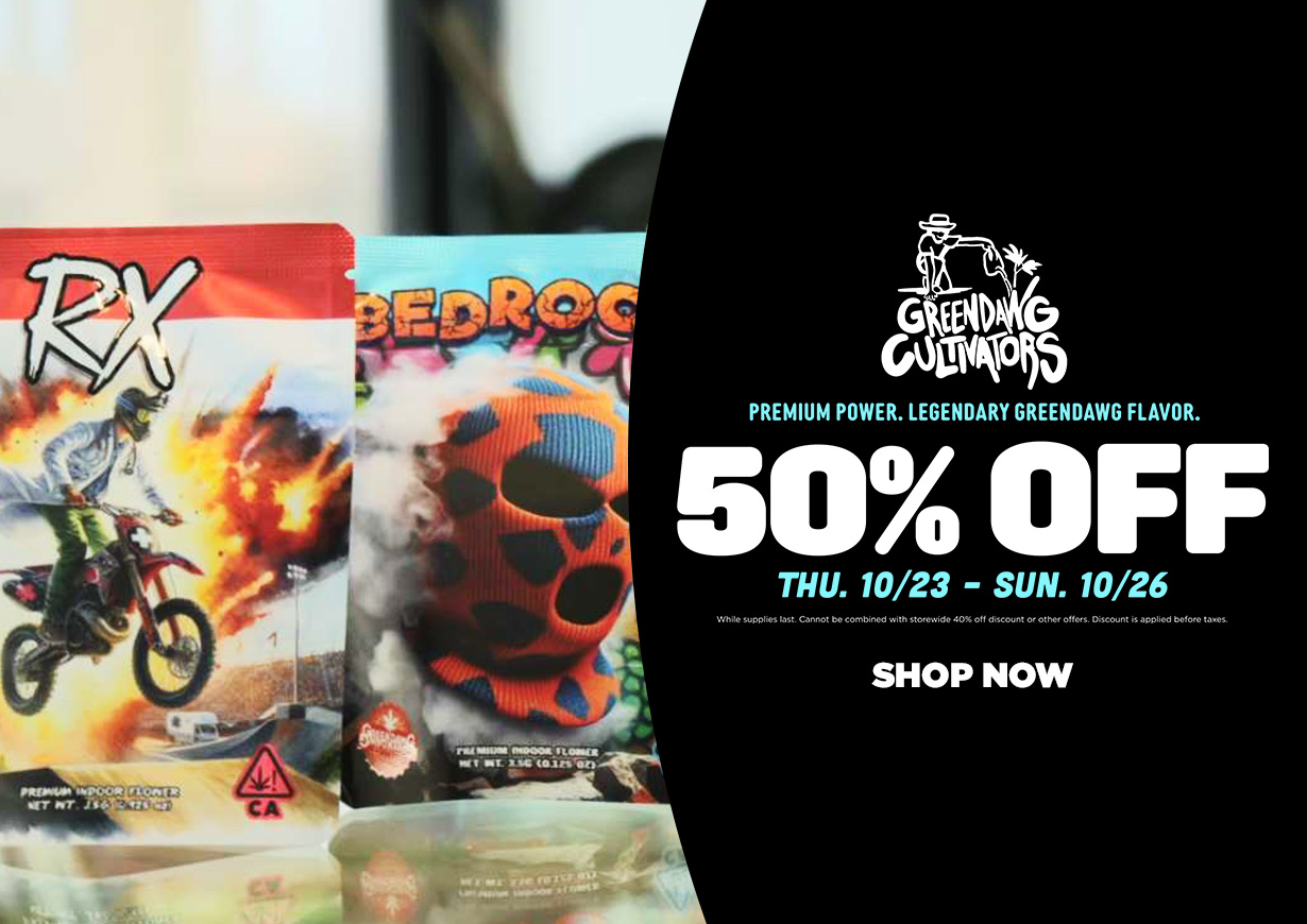 50% Off Green Dawg