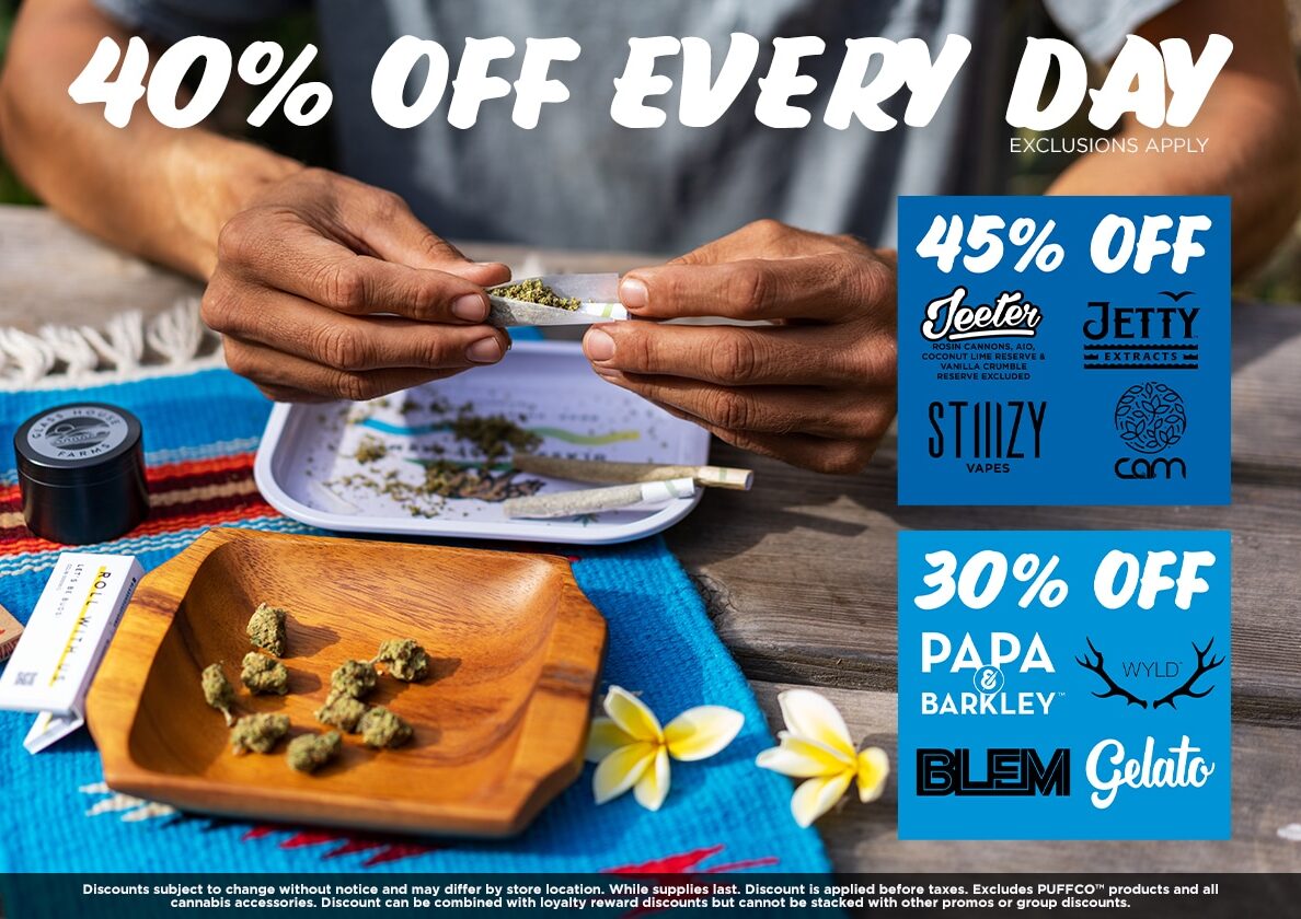 40% Off Everyday