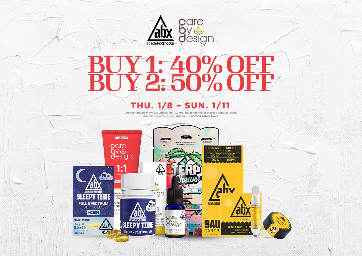 50% Off ABX & Care by Design