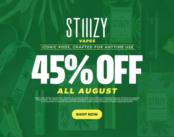 45% Off STIIIZY Vapes