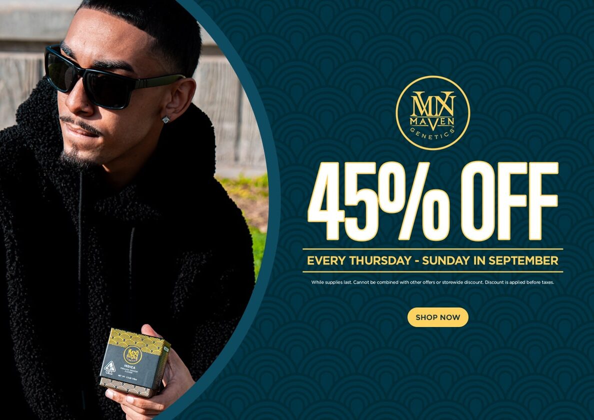 45% Off Maven Genetics