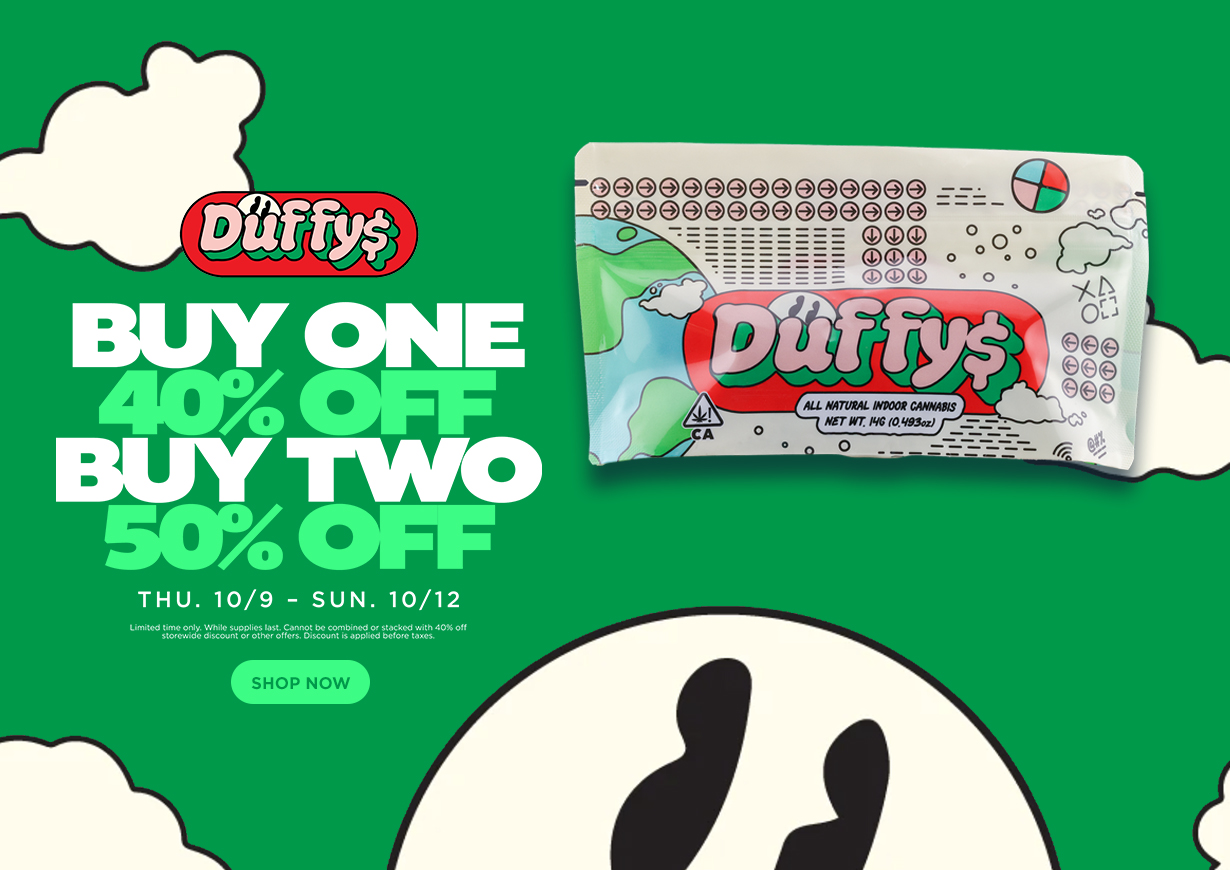 50% Off Duffy$