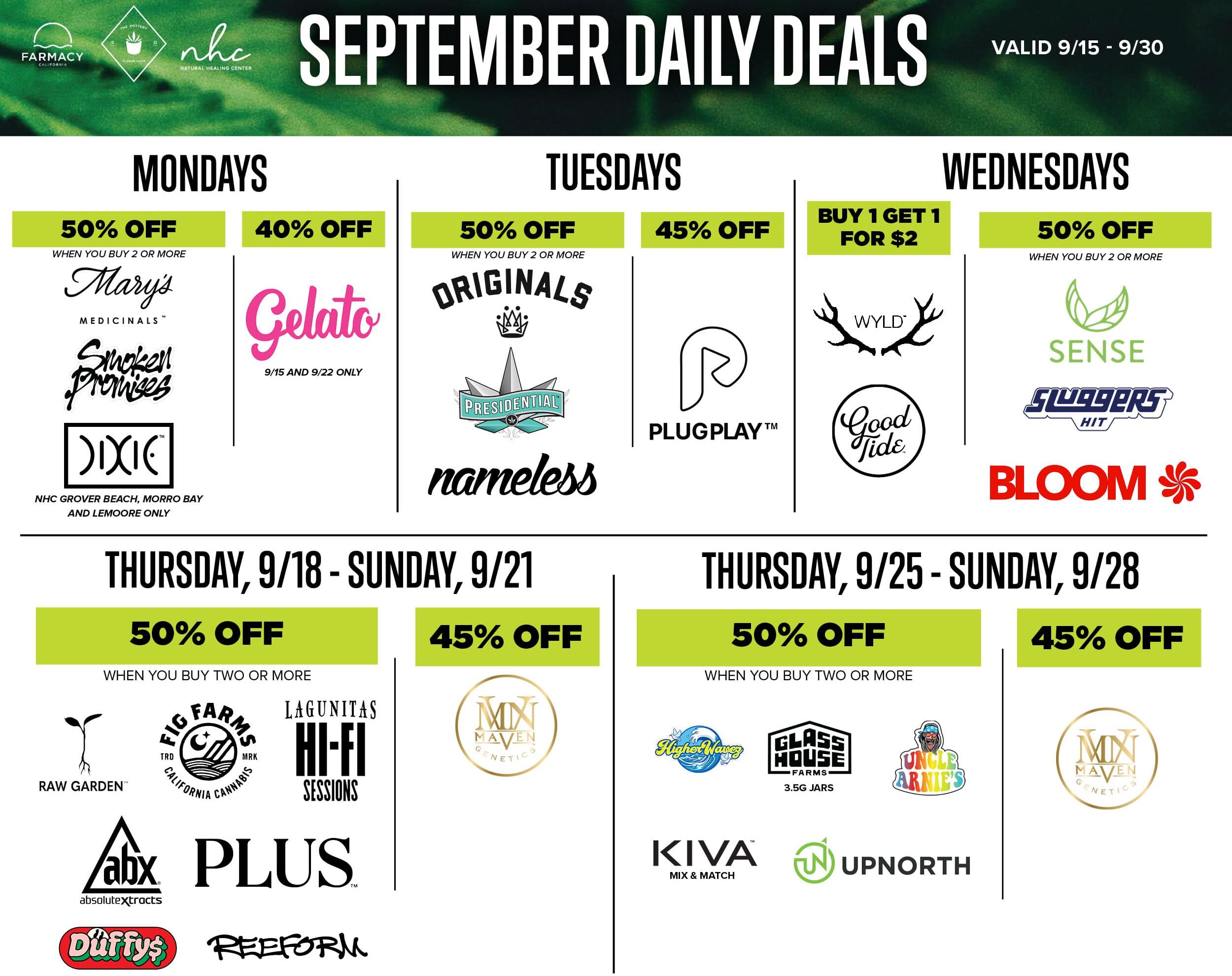 2 Weeks of Promos