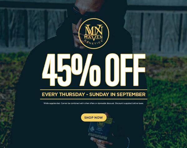 45% Off Maven Genetics