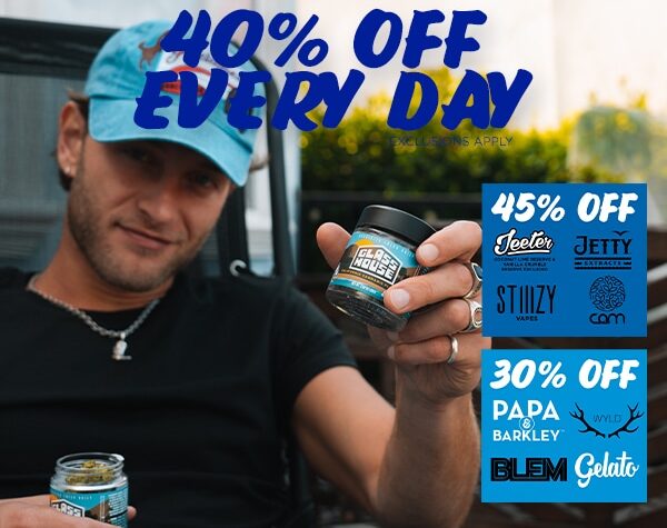 40% Off Everyday