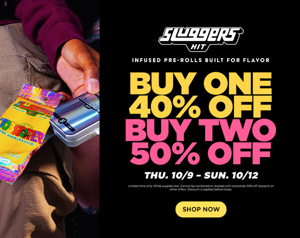 50% Off Sluggers