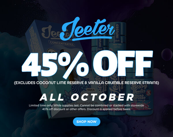 45% Off Jeeter