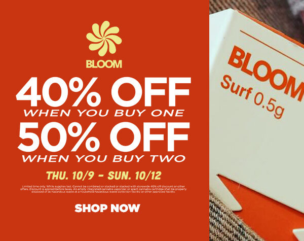 50% Off Bloom