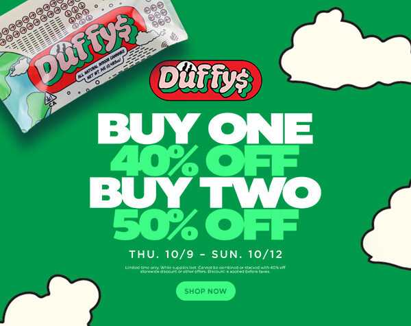 50% Off Duffy$
