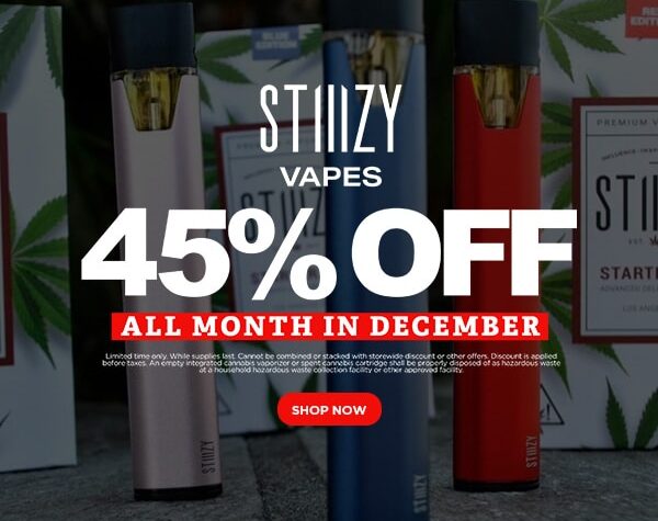 45% Off STIIIZY Vapes