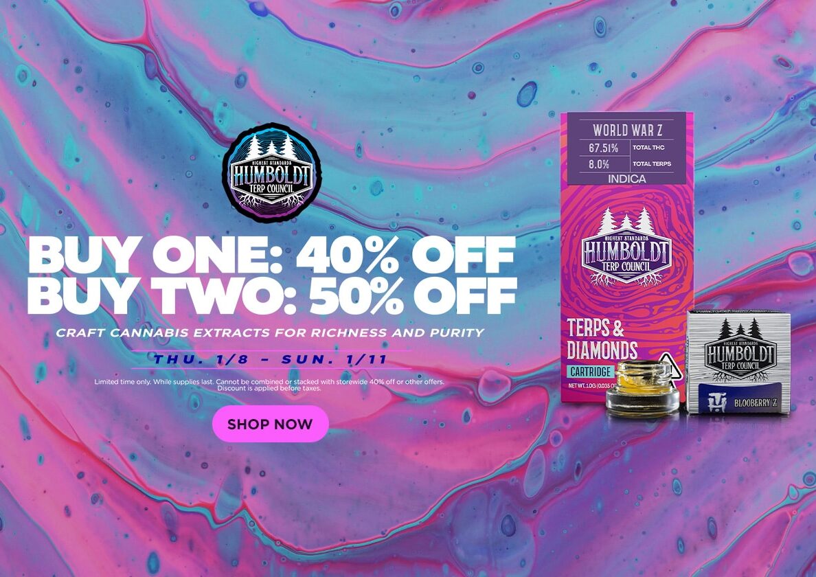 50% Off Humboldt Terp Council