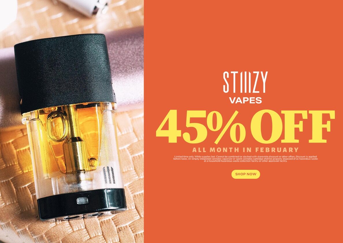 45% Off STIIIZY Vapes