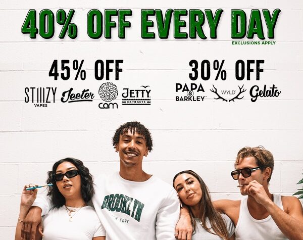 40% Off Everyday
