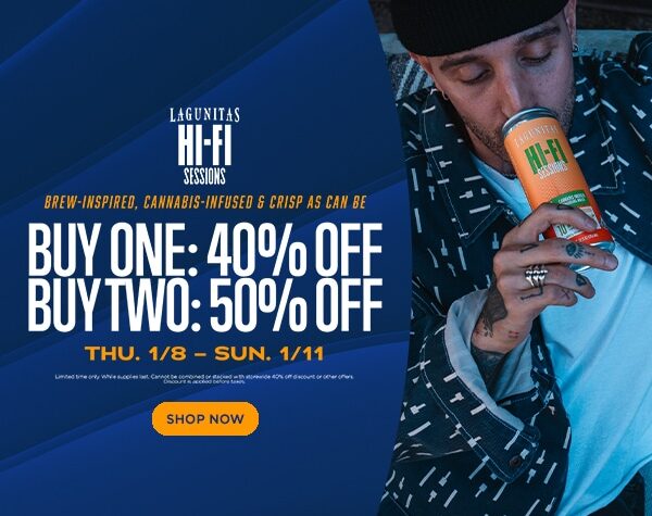 50% Off Lagunitas