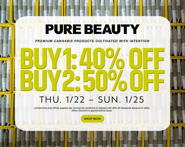 50% Off Pure Beauty