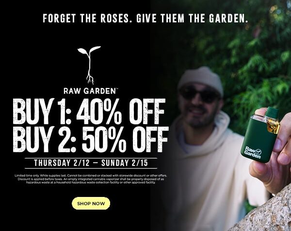 50% Off Raw Garden
