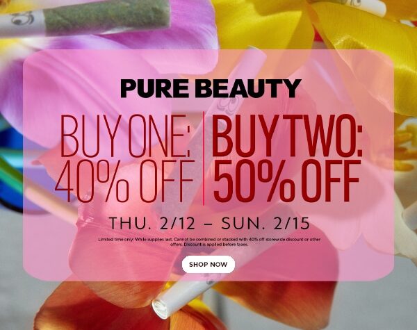 50% Off Pure Beauty