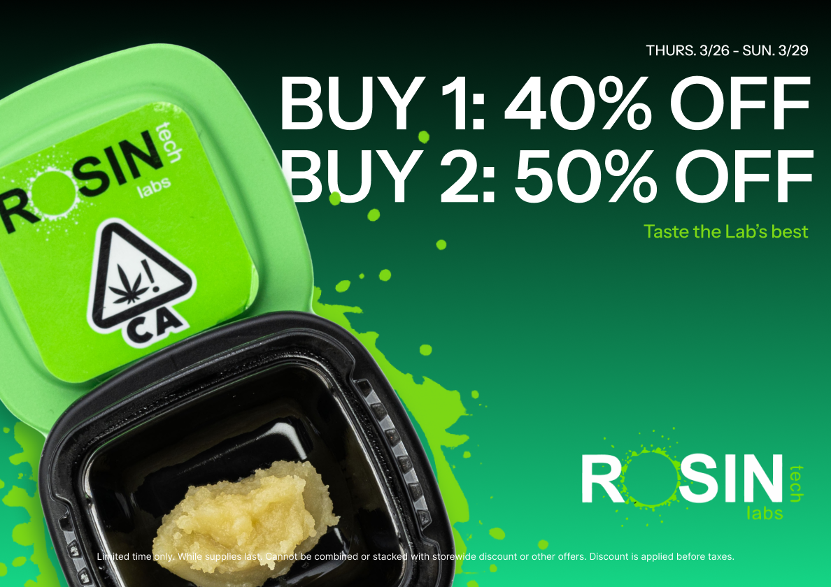 50% Off Rosin Tech Labs