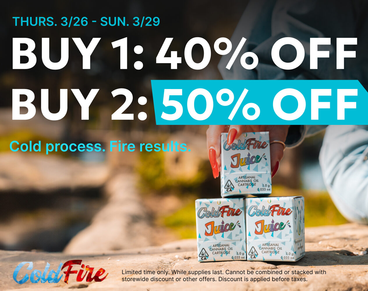 50% Off ColdFire