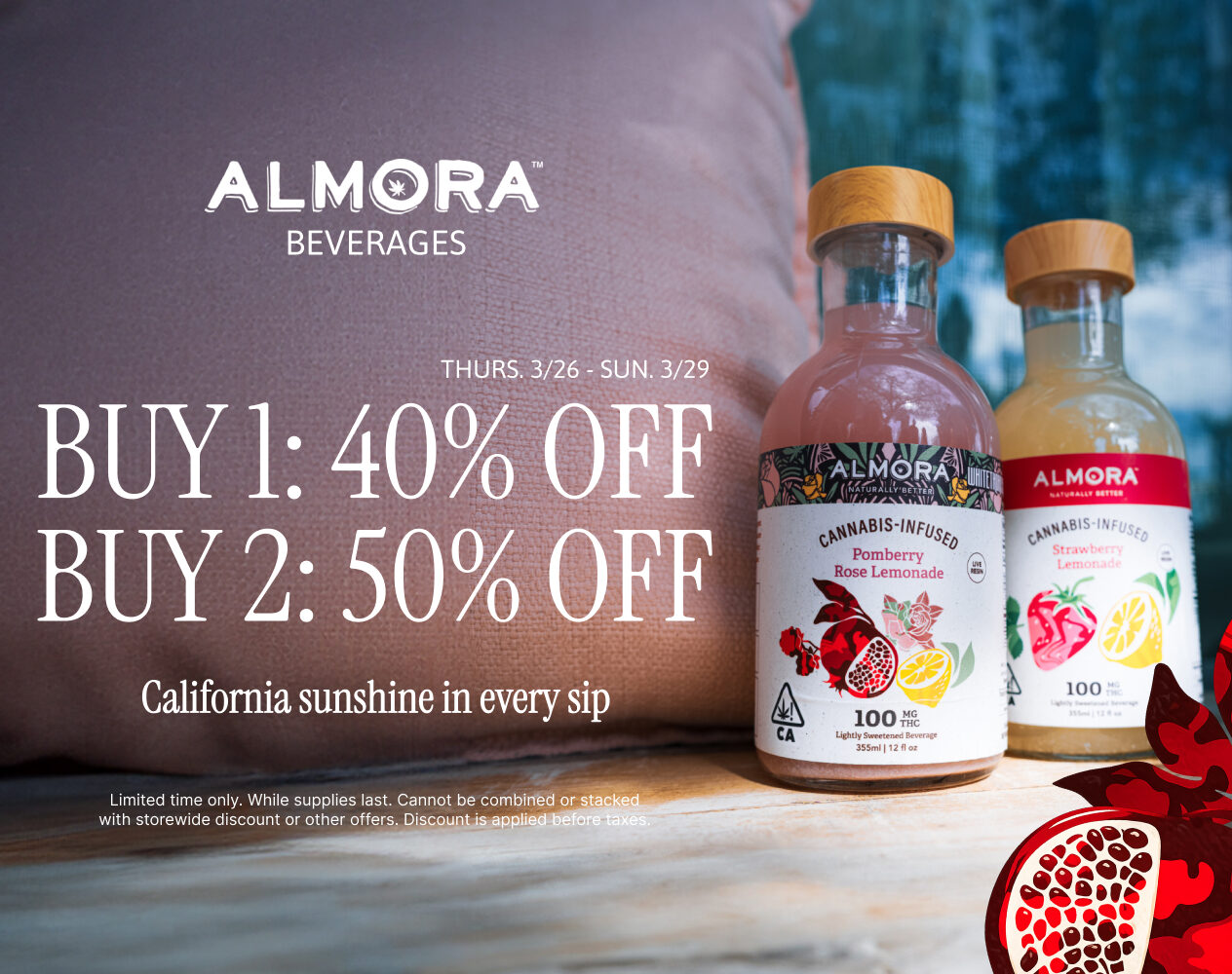 50% Off Almora Beverages