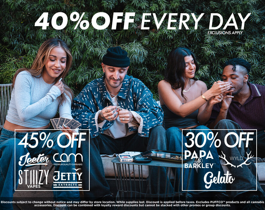 40% Off Everyday
