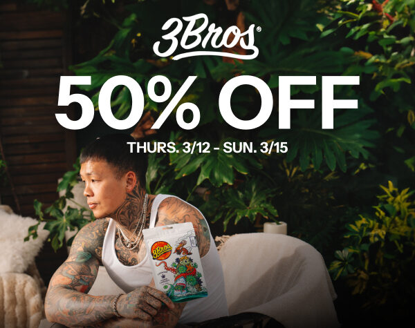 50% Off 3Bros