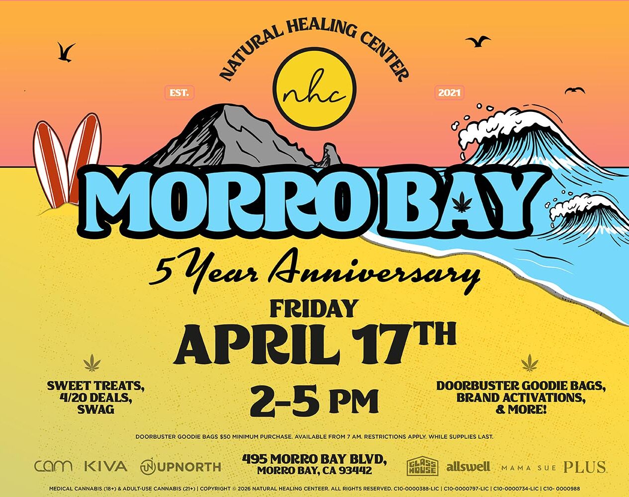 Morro Bay 5th Anniversary