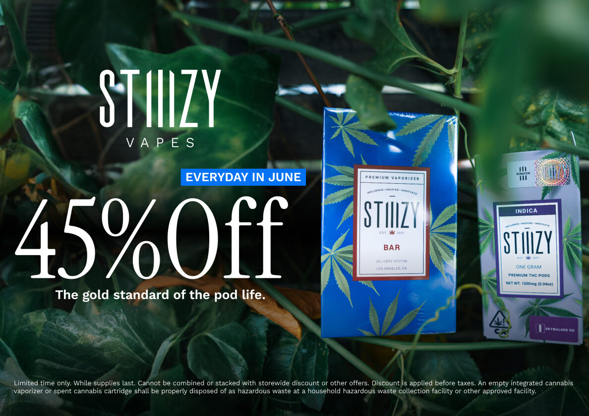 45% Off STIIIZY Vapes