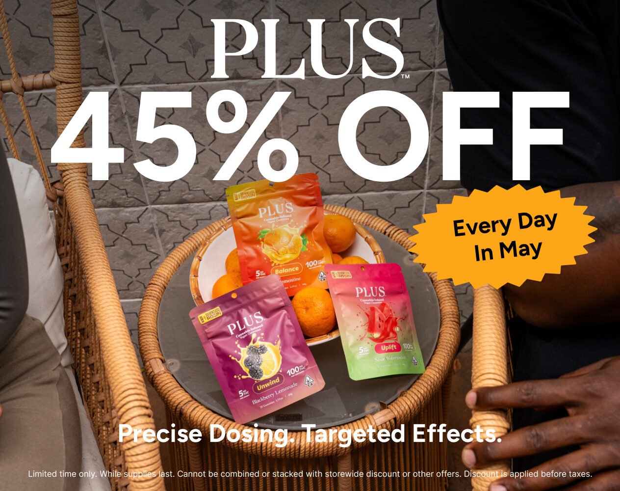 45% Off PLUS