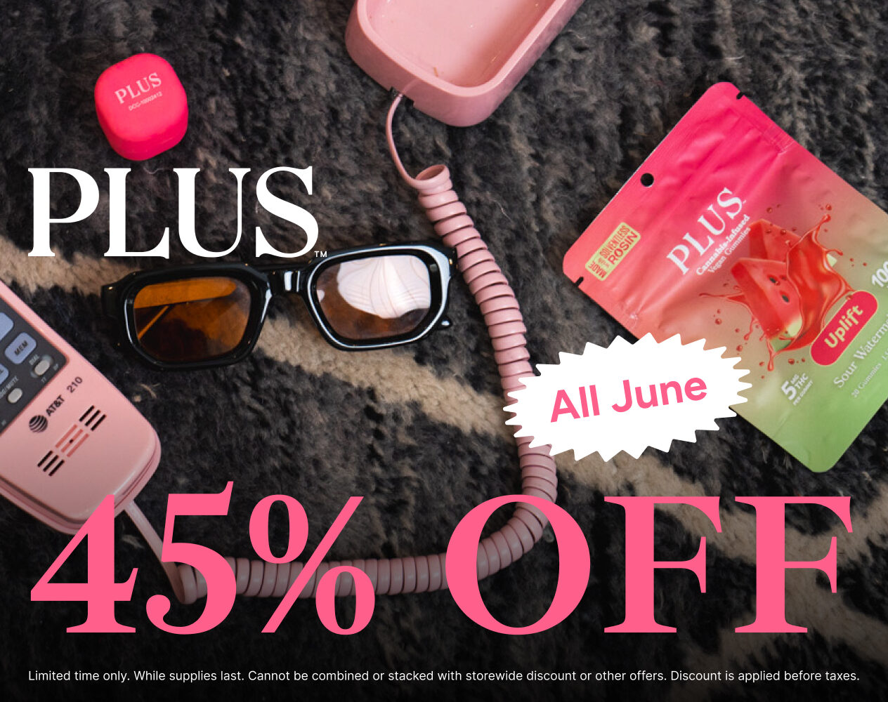 45% Off PLUS