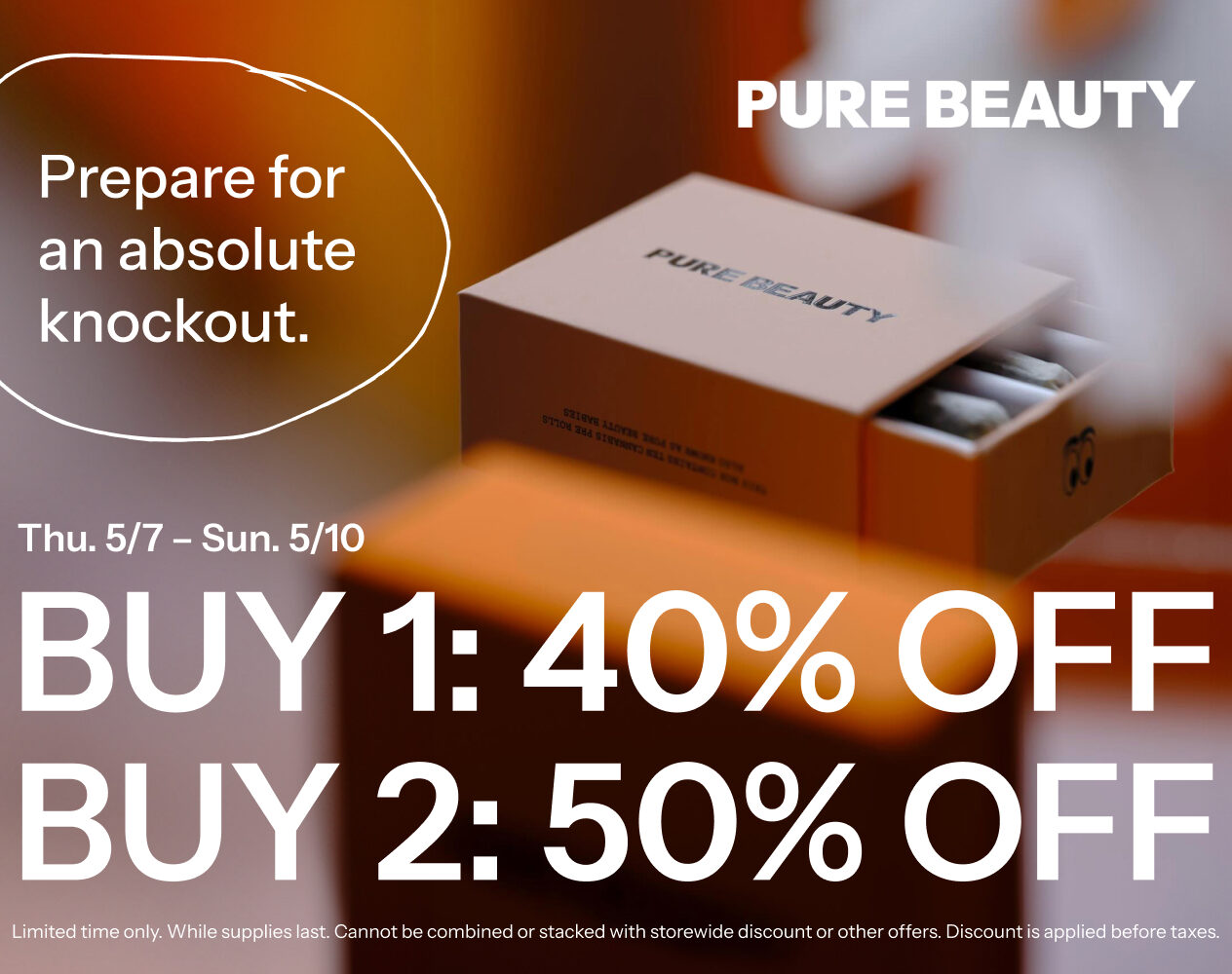 50% Off Pure Beauty