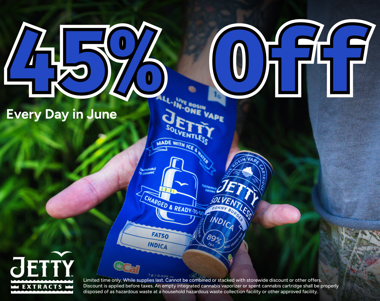 45% Off Jetty