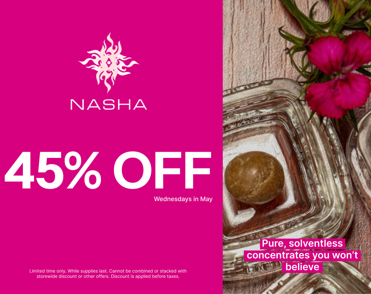 NASHA Wednesday