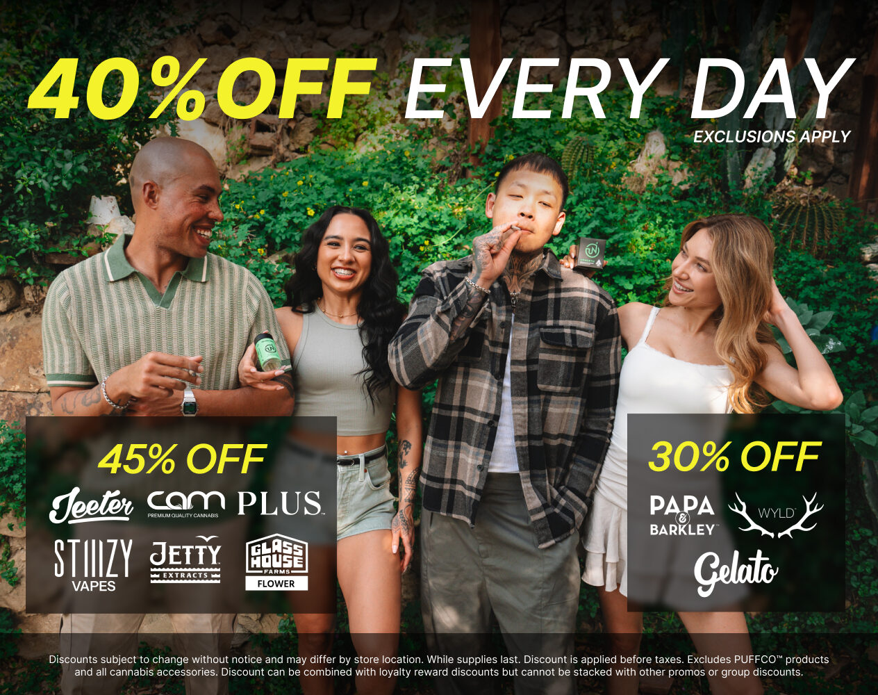 40% Off Everyday