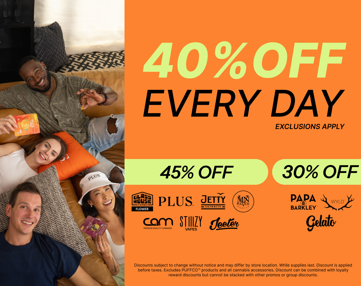 40% Off Everyday