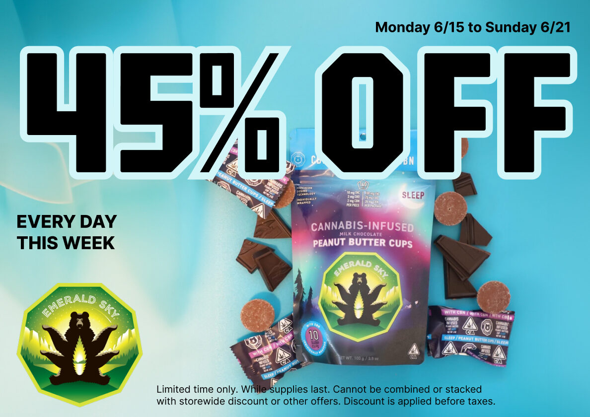 45% Off Emerald Sky