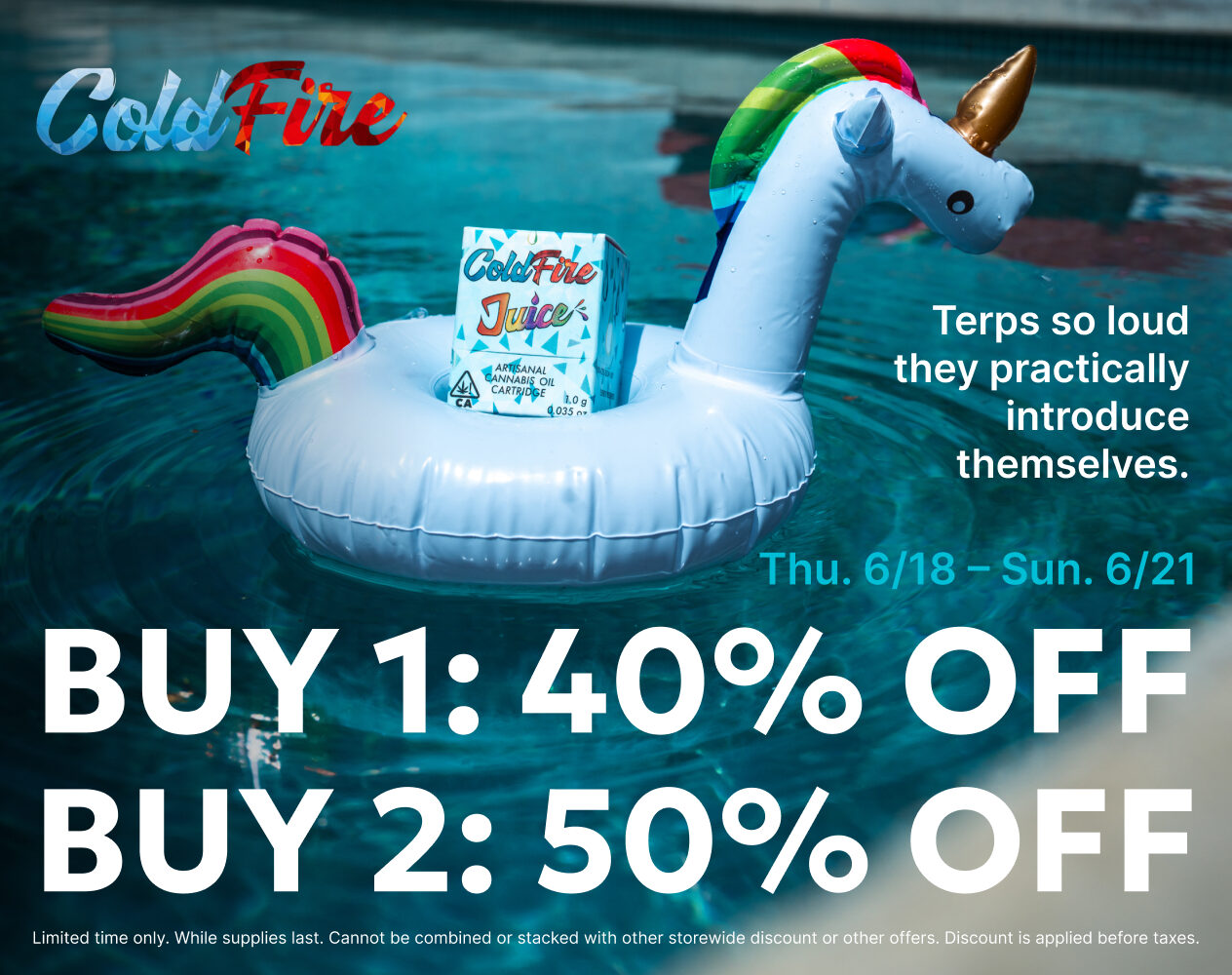 50% Off ColdFire