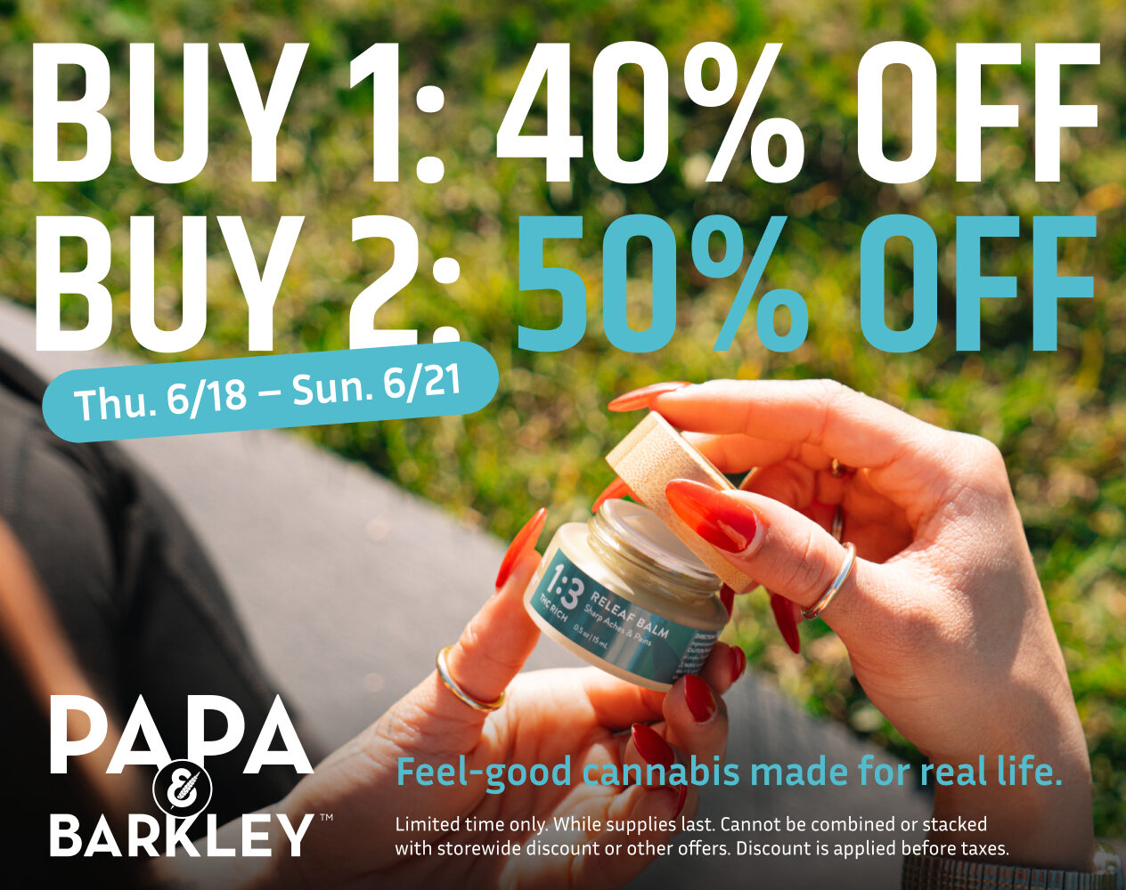50% Off Papa & Barkley
