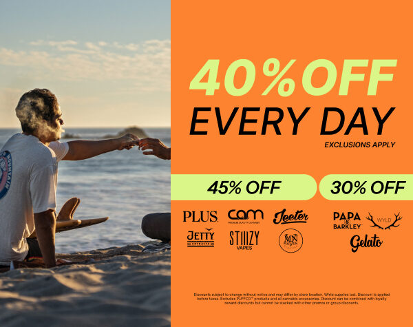 40% Off Everyday
