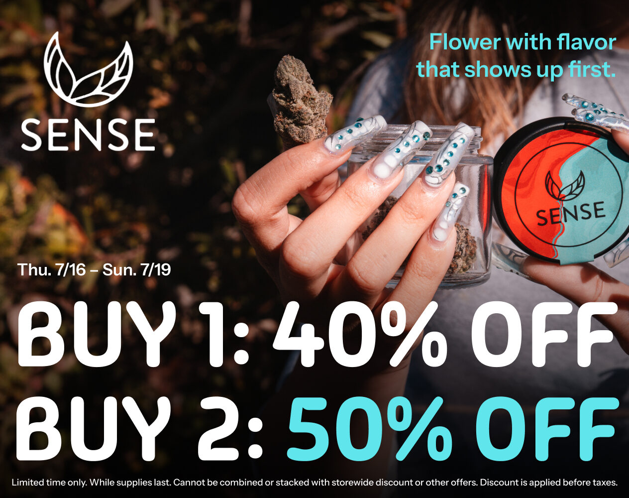 50% Off Sense