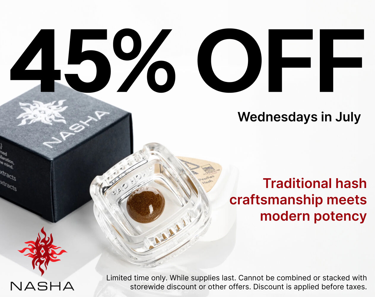 NASHA Wednesday